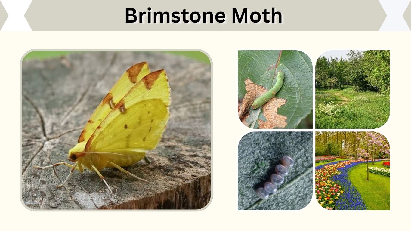 Brimstone Moth: Identification, Caterpillar & Facts