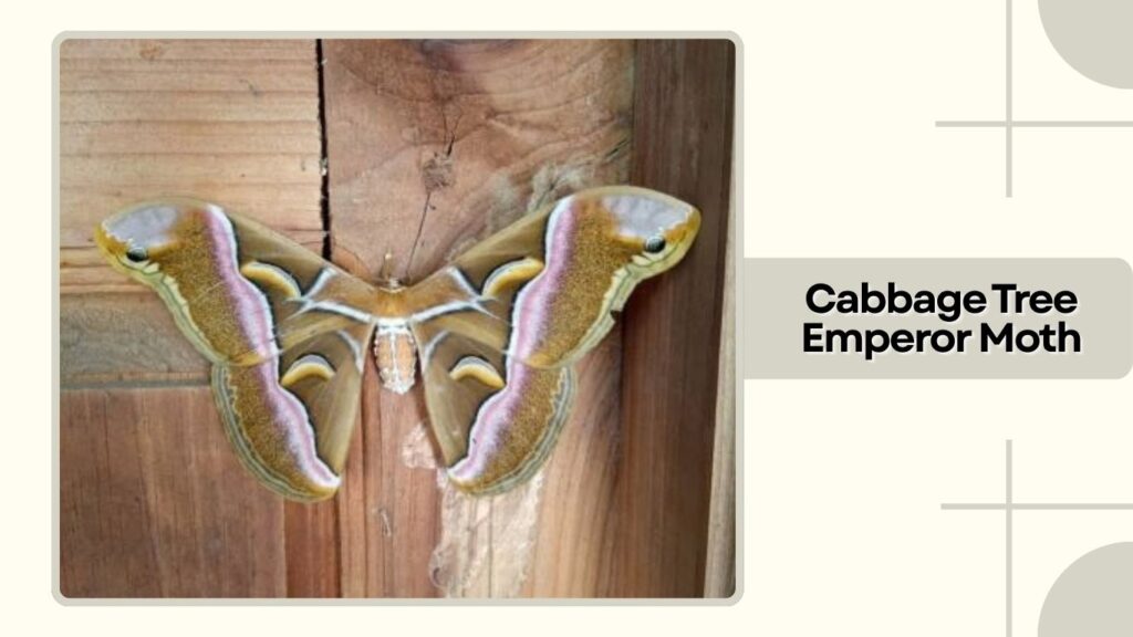 Cabbage Tree Emperor Moth