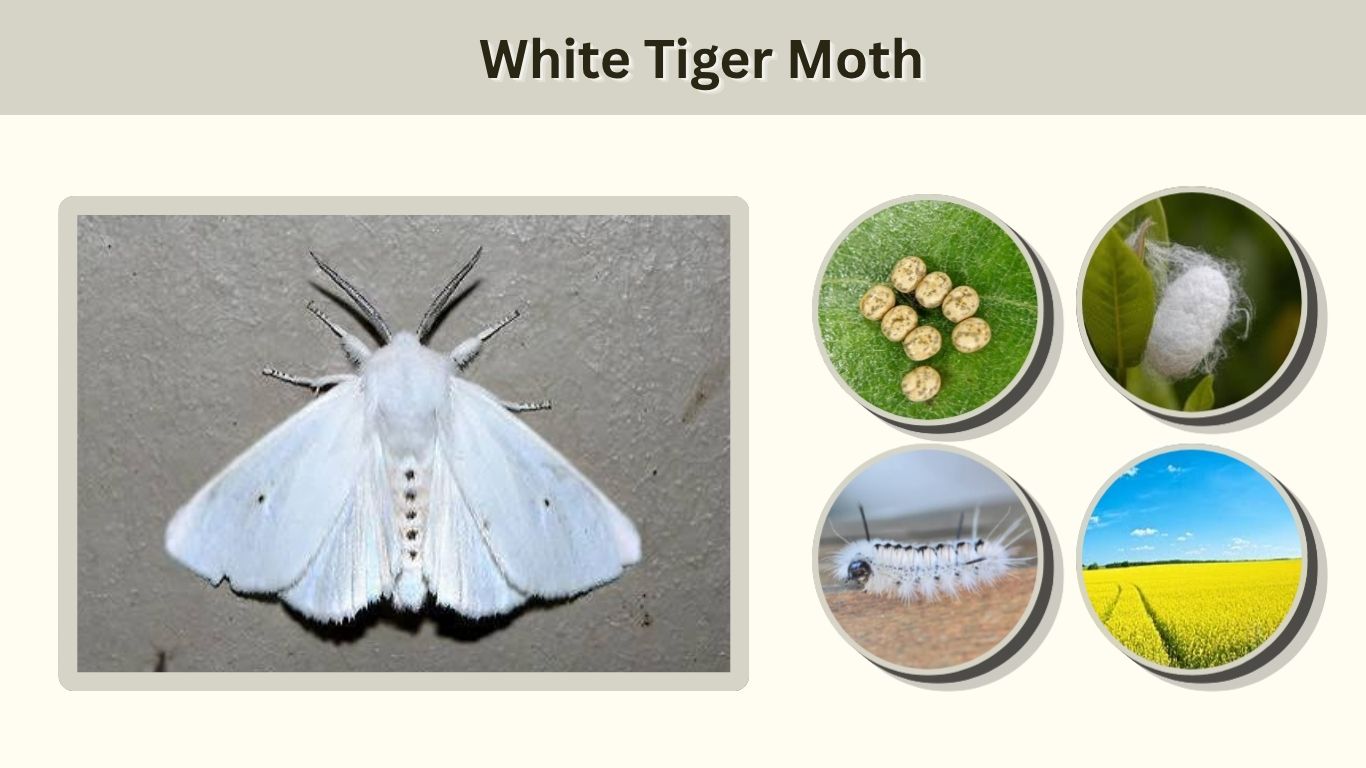 White Tiger Moth: Caterpillar, Life Cycle & Facts