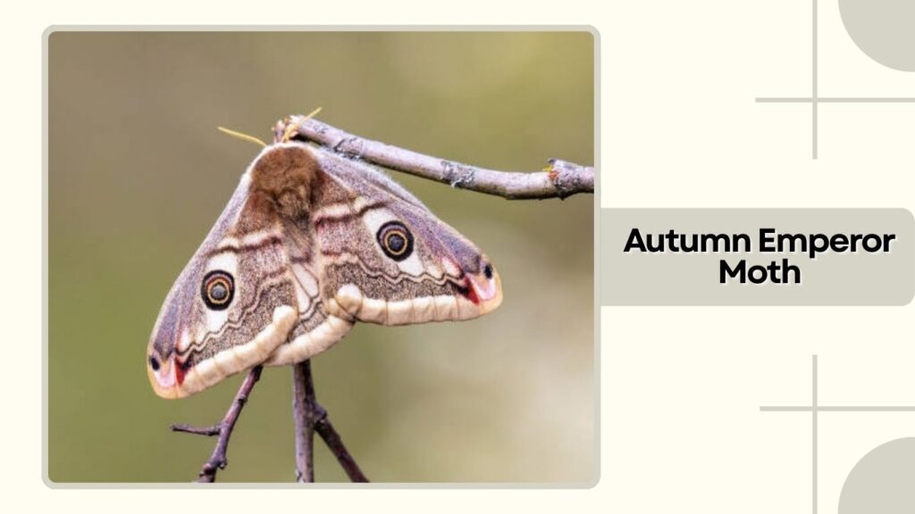 Autumn Emperor Moth