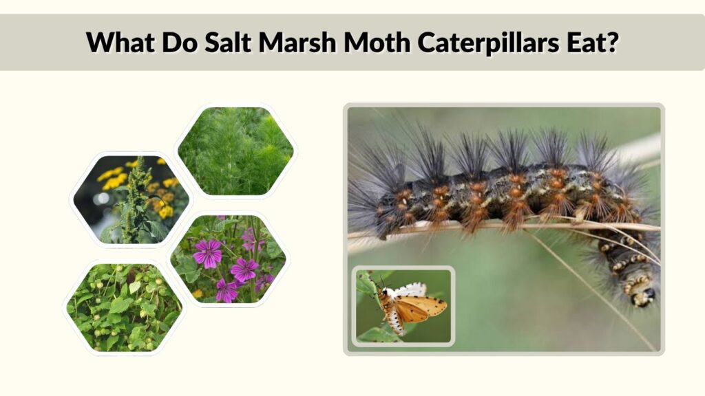 What Do Salt Marsh Moth Caterpillars Eat?