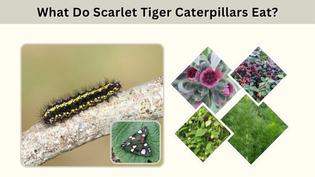 What Do Scarlet Tiger Caterpillars Eat?
