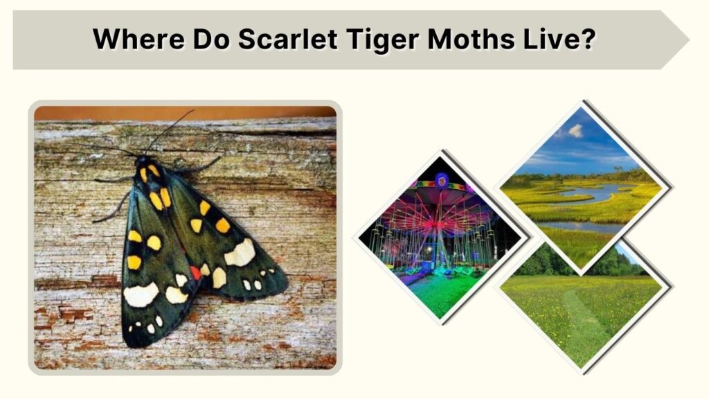 Where Do Scarlet Tiger Moths Live?