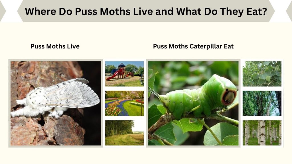 Where Do Puss Moths Live and What Do They Eat?