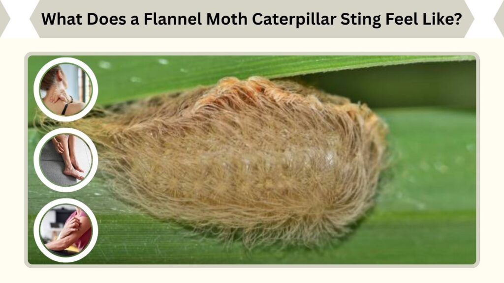 What Does a Flannel Moth Caterpillar Sting Feel Like?