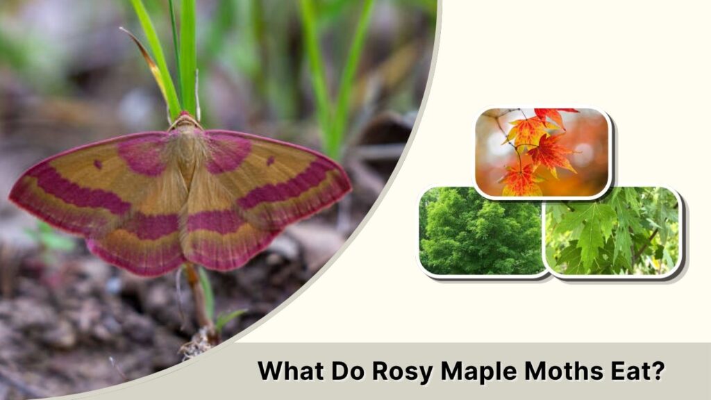What Do Rosy Maple Moths Eat?