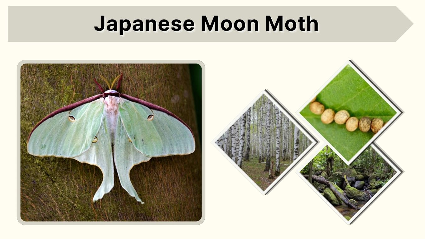Japanese Moon Moth: Identification, Habitat, Diet & Life Cycle