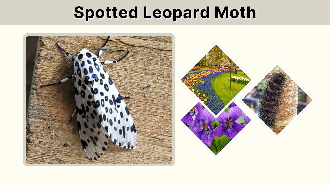 Spotted Leopard Moth: Identification, Caterpillar & Facts