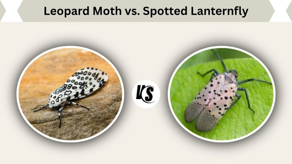Leopard Moth vs. Spotted Lanternfly