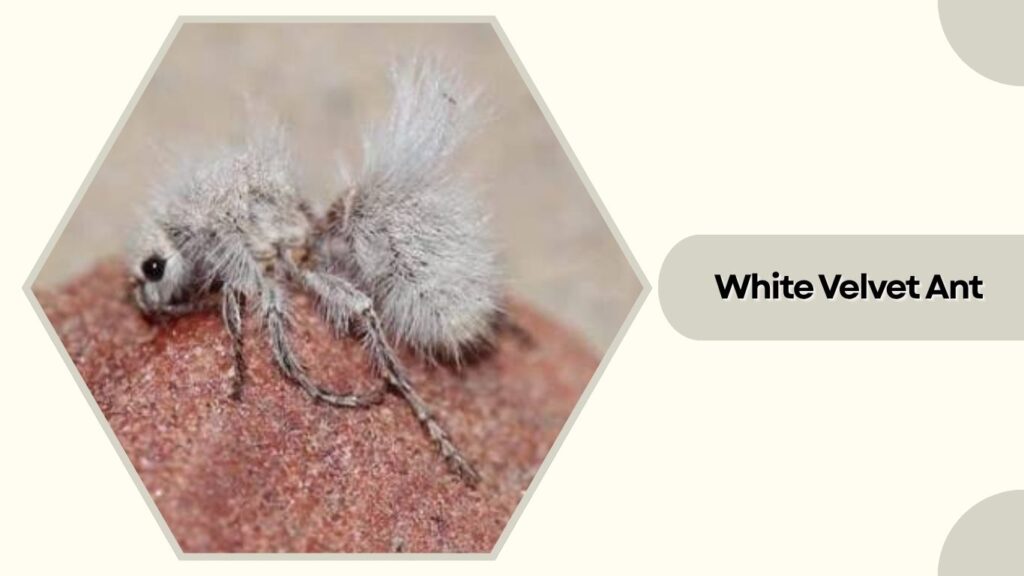 White Velvet Ant