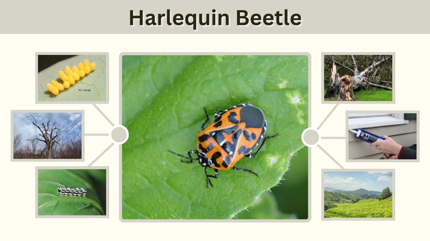 Harlequin Beetle: Identification, Life Cycle & Facts