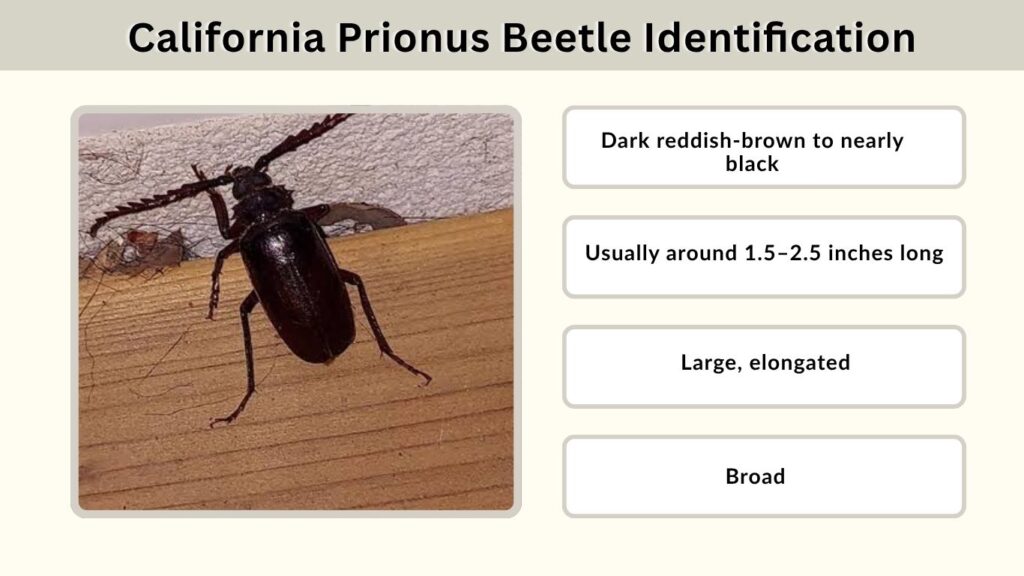 California Prionus Beetle Identification