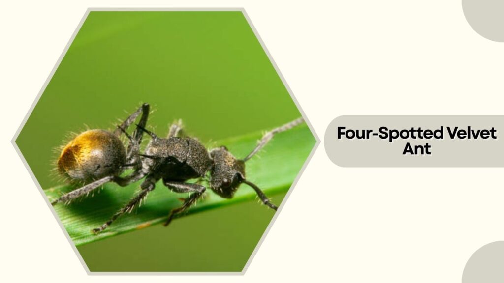 Four-Spotted Velvet Ant (