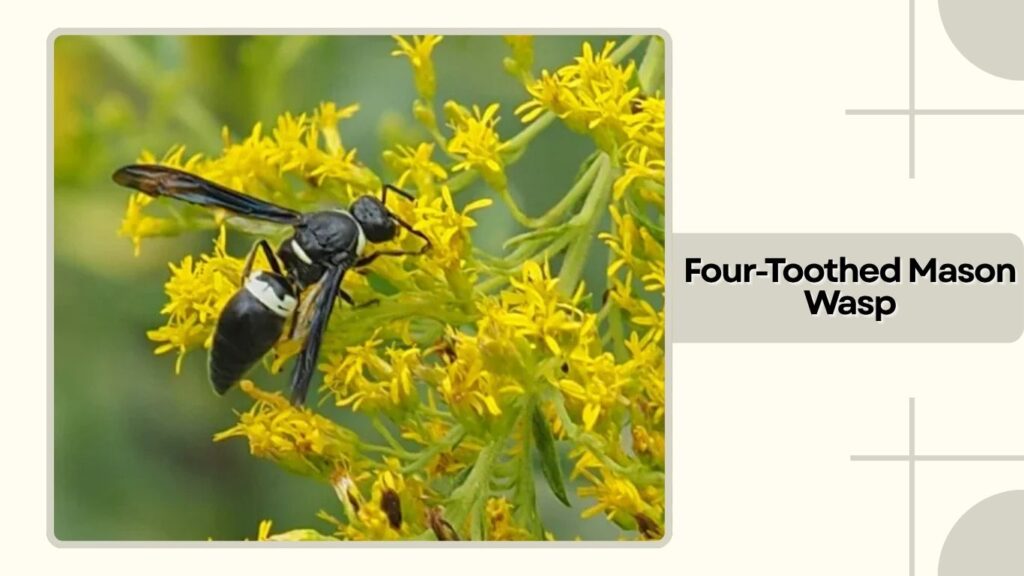 Four-Toothed Mason Wasp