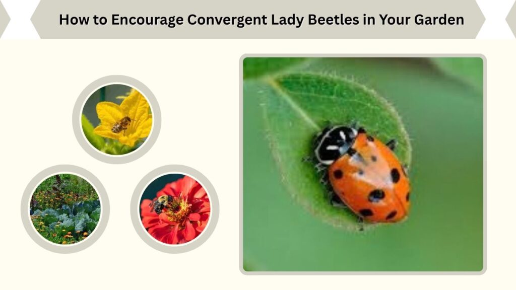 How to Encourage Convergent Lady Beetles in Your Garden