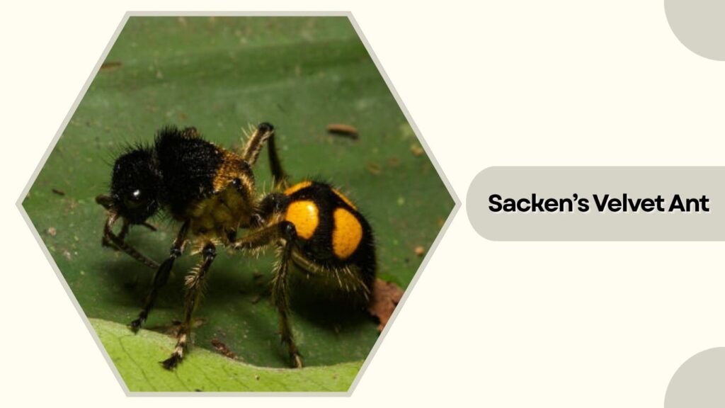 Sacken's Velvet Ant