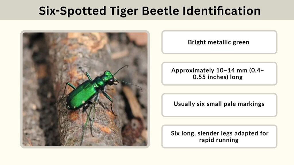 Six-Spotted Tiger Beetle Identification