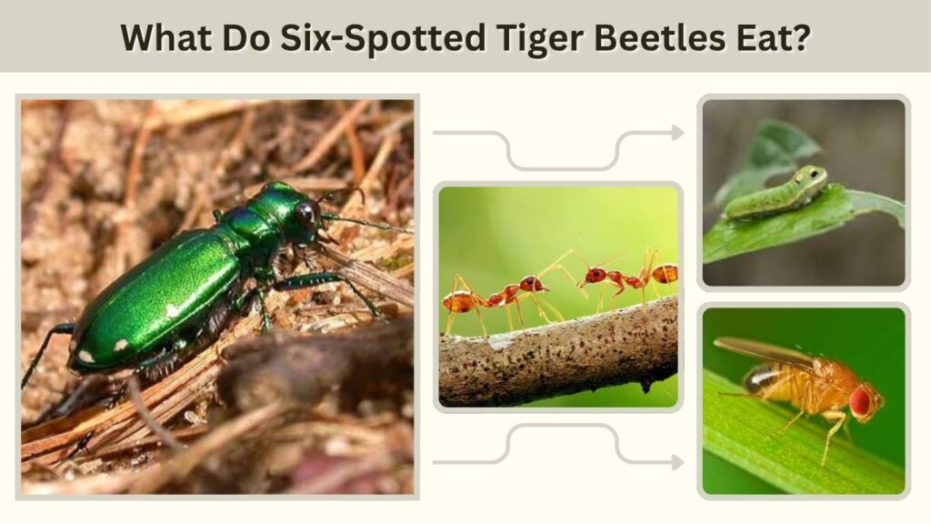 What Do Six-Spotted Tiger Beetles Eat?