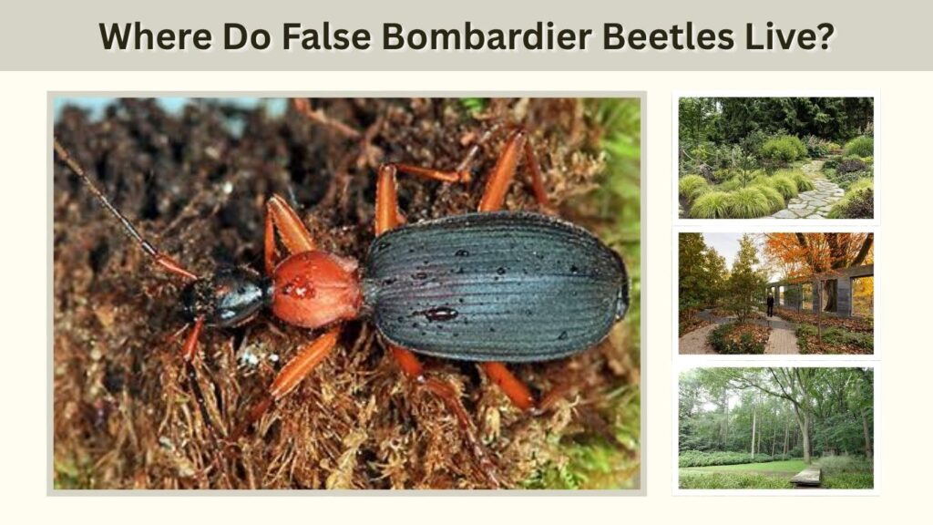 Where Do False Bombardier Beetles Live?