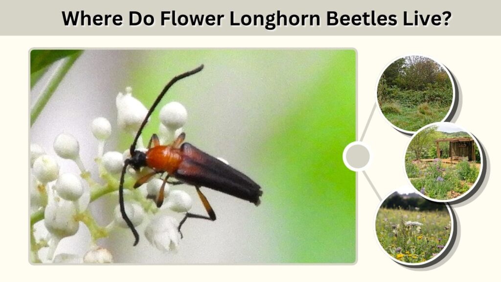 Where Do Flower Longhorn Beetles Live?
