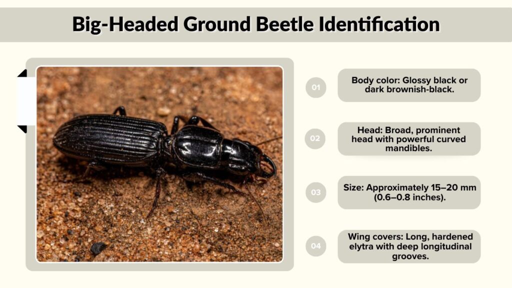 Big-Headed Ground Beetle Identification