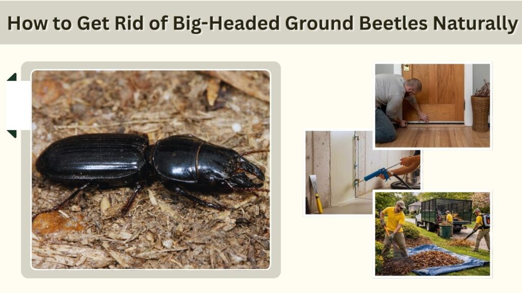 How to Get Rid of Big-Headed Ground Beetles Naturally